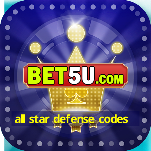 all star defense codes